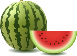 西瓜实物图免抠