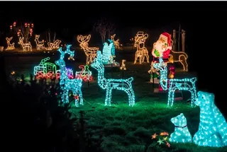 圣诞节冬天背景风景