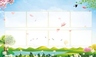 春天背景 春暖花开