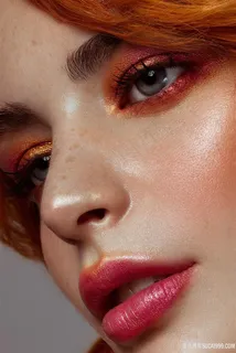 化妆品模特美容