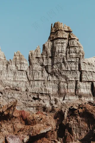 奇山怪石风光图片