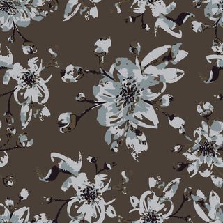 花卉唯美手绘花朵面料纹理手机壳布料面料印花服装矢量图案素材