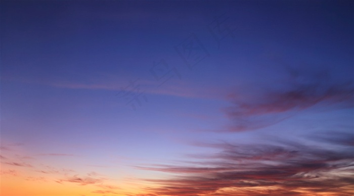 蓝天白云风景摄影图片