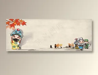 [京剧国粹]中国风新品上市海报