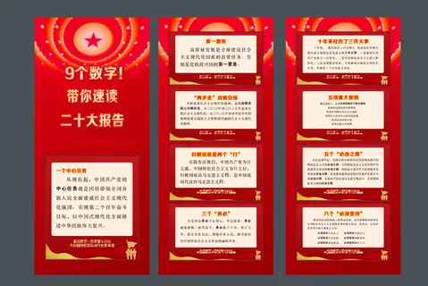 二十大  9个数字