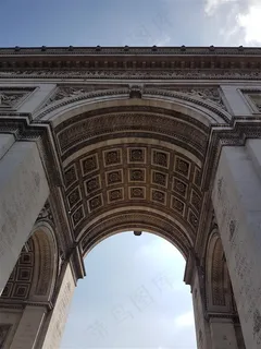 法国巴黎凯旋门风光 法国巴黎凯旋门风光