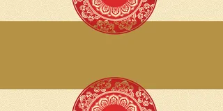 中国风传统水墨古风古典展板边框工笔画PS海报背景平面广告Ai设计素材