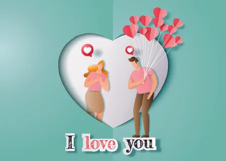 2.14情人节高端大气矢量插画