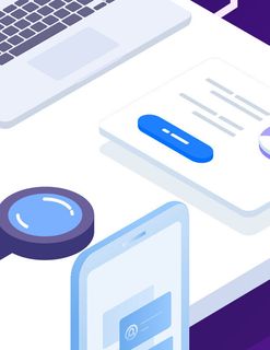 商务2.5D未来科技商务素材