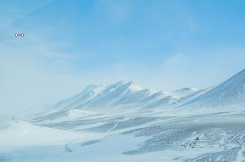 冬天白雪背景风景