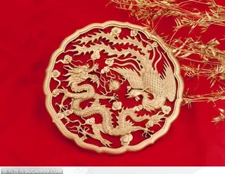 龙凤吉祥喜庆背景图片