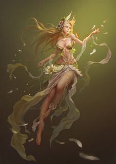 CG人物角色之生命女神