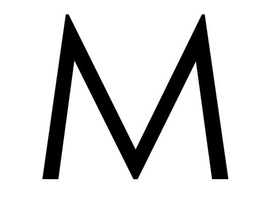 字母M PNG免抠(1000x800)
