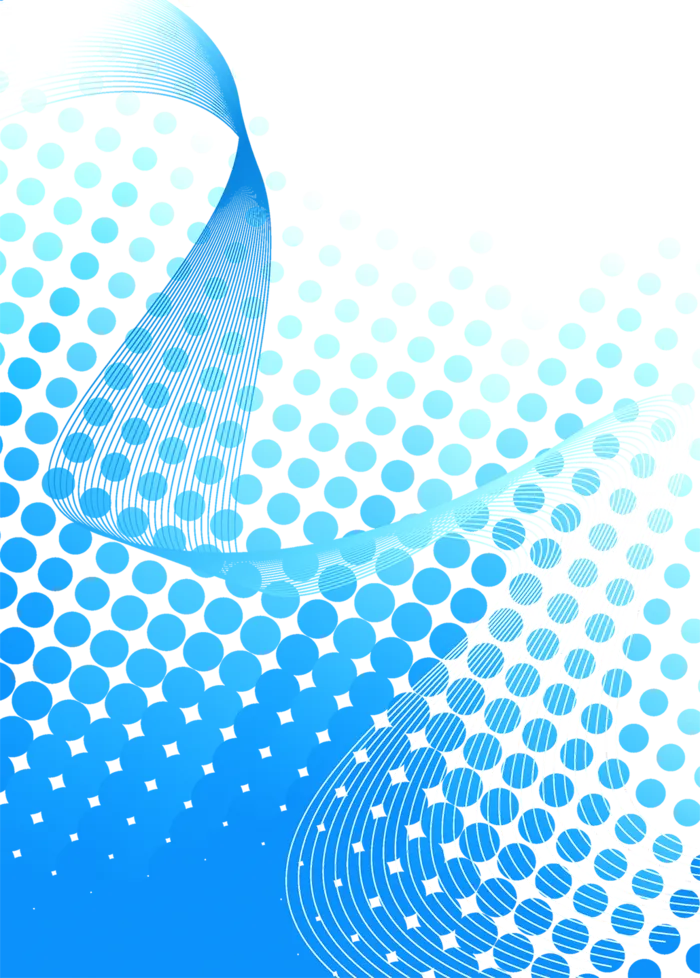 圆形弧线蓝色点状科技kv主视觉