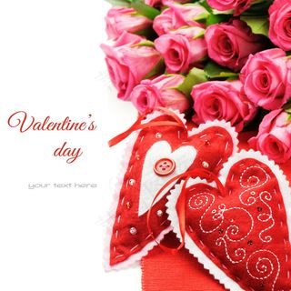 情人节爱心玫瑰图片