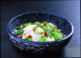 川菜湘菜高清菜谱 小白菜炖豆腐