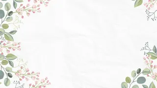 简约唯美浪漫鲜花背景图框图片