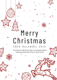 圣诞节圣诞树圣诞老人闪亮装饰电商促销折扣海报