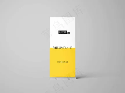 易拉宝样机 易拉宝效果图