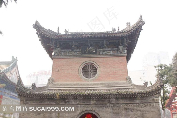 大兴善寺寺院建筑摄影