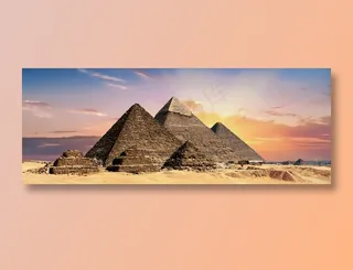 宏伟埃及金字塔图片