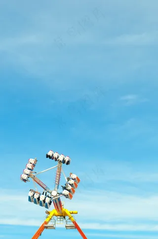 游乐场背景图片素材