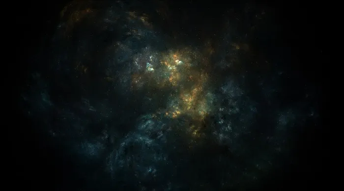 暗黑星空银河系高清