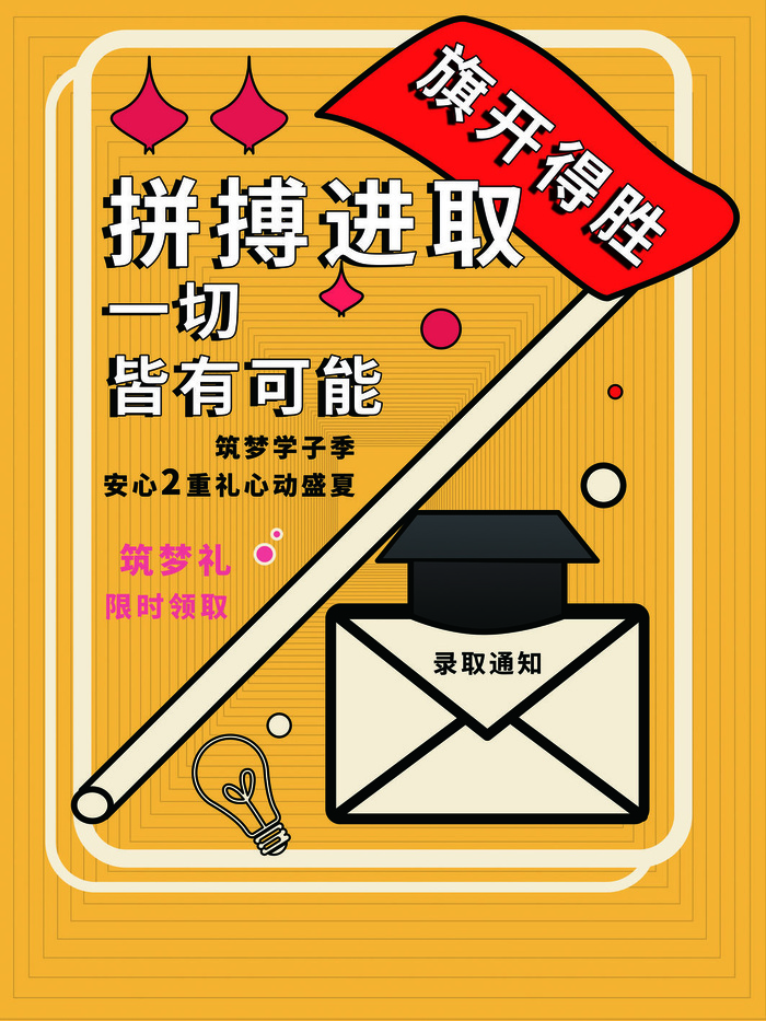 创意高考系列海报2