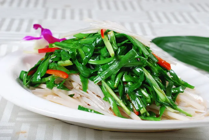 CXC02196韭菜炒藕丝