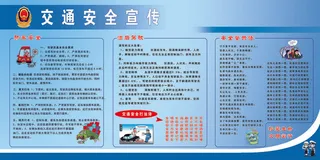 公益活动PSD海报模板交通安全知识展板促销宣传单广告设计素材