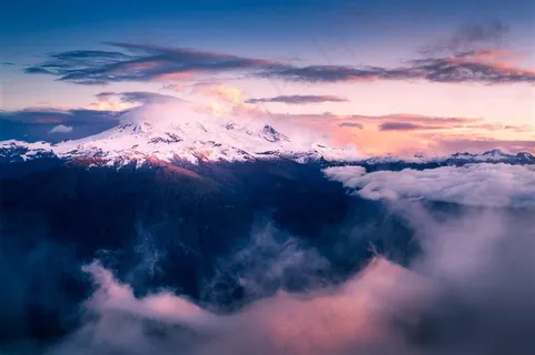 壮观的云海素材图片