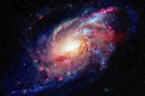 银河星系旋转星云图片 银河星系旋转星云图片
