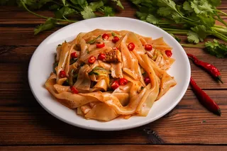 凉皮夏季美食摄影