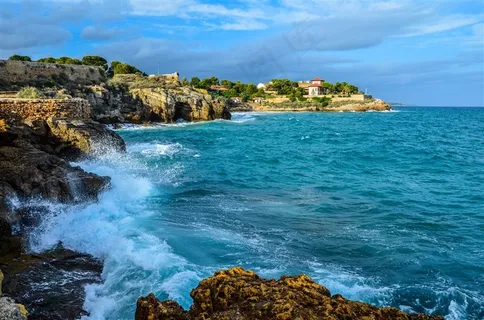 地中海海岸风光素材图片 地中海海岸风光素材图片