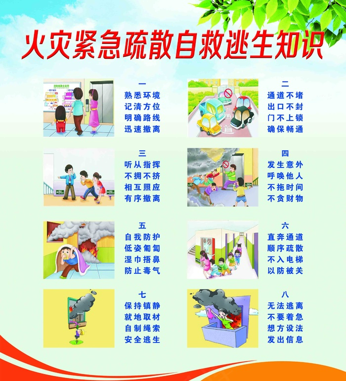 火灾安全逃生