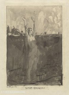 素描人物时尚装饰画