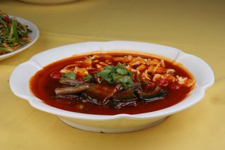 素腰烩鳝片 30元