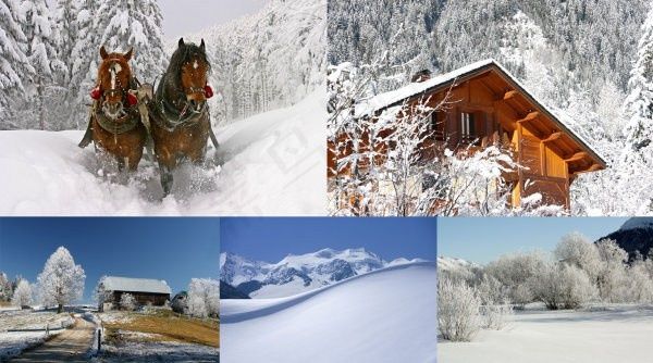精美雪景高清图