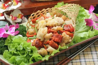 竹篓蒜香鸡脆骨 (8)