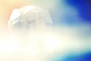 模糊抽象渐变几何背景高清图片