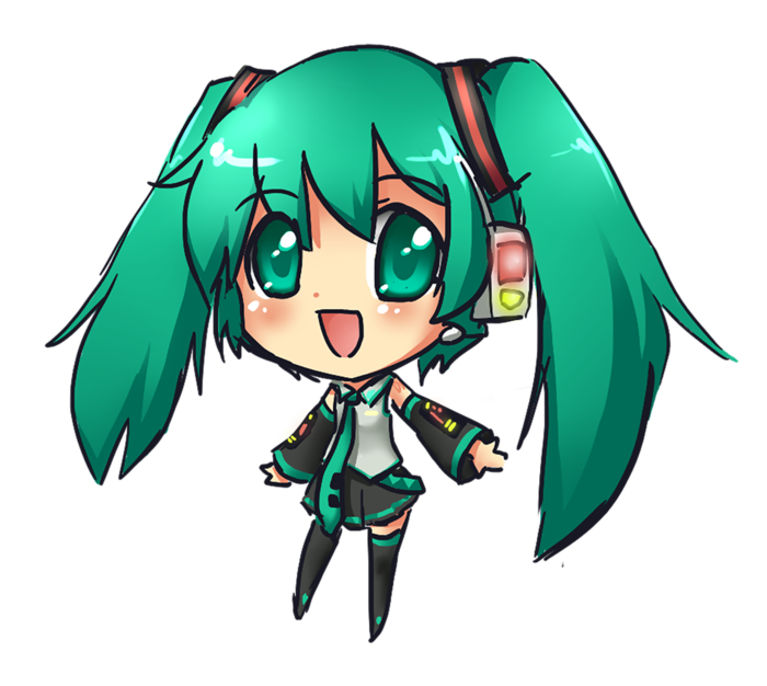 初音未来卡通简笔