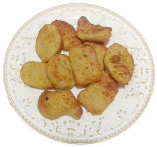 上校鸡块黑椒鸡块免抠摄影元素素材 