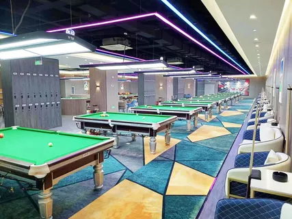 台球室内环境视觉图