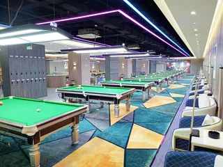 台球室内环境视觉图