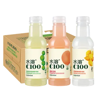 水溶C100 (1)超市商品白底图免抠实物摄影png格式图片透明底