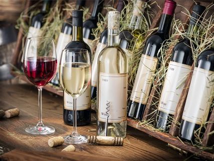 高档葡萄酒酒瓶高清大图