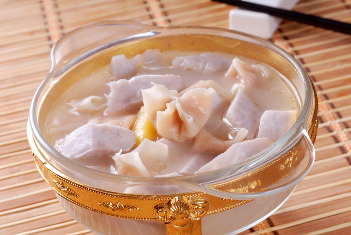 XCXC0815地瓜香笋煮鱼皮饺