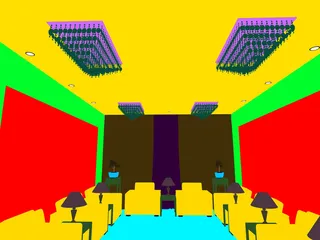 会议厅装修风格PSD素材