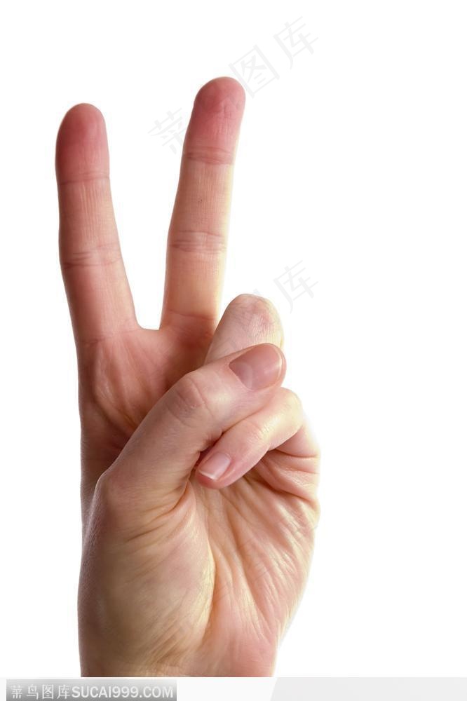 手势喻意-食指与中指(2)