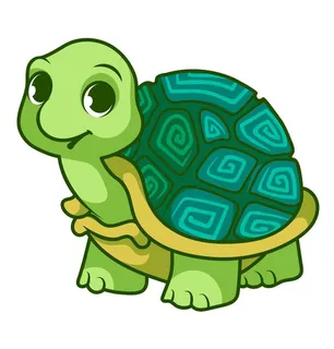 矢量卡通免抠乌龟